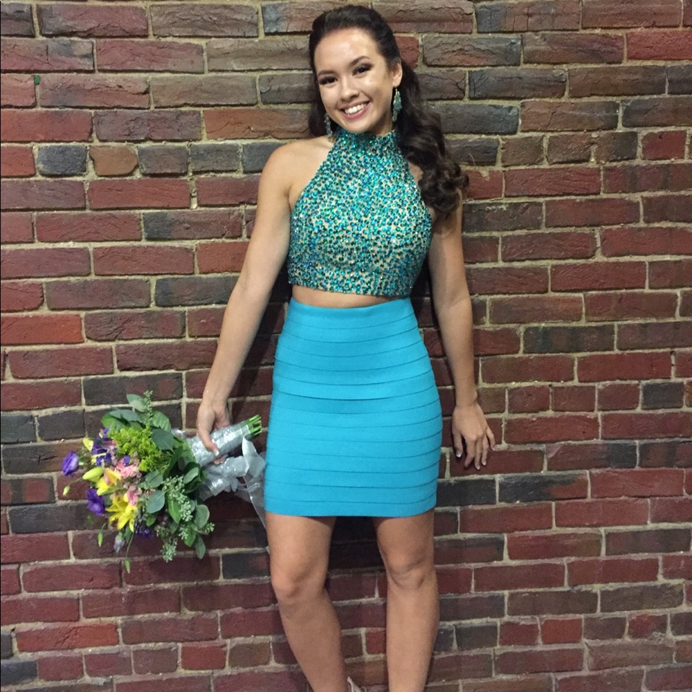 Sherri Hill Two Piece Dress